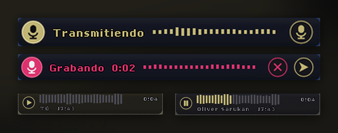 VOZ NO JOGO — FALE E MANDE ÁUDIO PELO CHAT