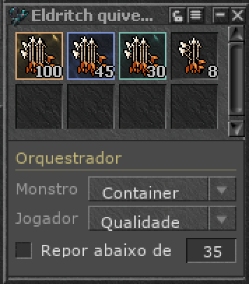 A gaveta do Orquestrador, dentro do jogo