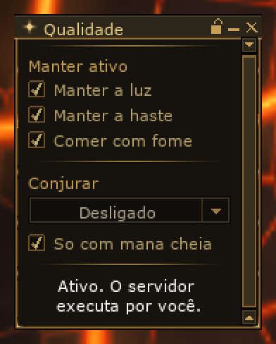 O Painel de Qualidade de Vida, dentro do jogo